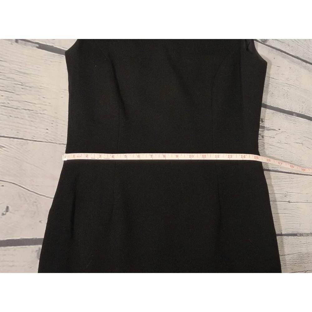 Frascara Beker Fashions Toronto Vintage 100% Wool, Lined Sz 8 Little Black Dress